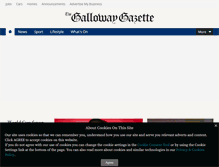 Tablet Screenshot of gallowaygazette.co.uk